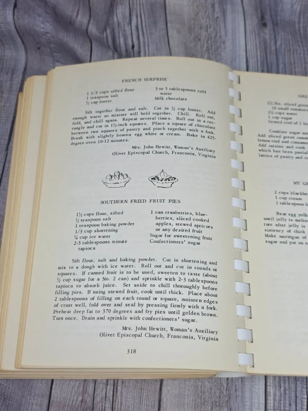 Virginia Cookery Past And Present Women’s Auxiliary Olivet Franconia 1957 1st Ed